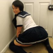 farting schoolgirl - emma ink