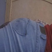 side view jeans farting g.e.b.p. caramel vixen