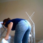 bending in jeans makes her fart kelly hart little gem