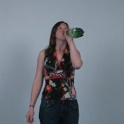 burping teens 5296424d claire chugs a mineral water and burps