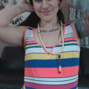 goddess green eyed booty shaking pink panty