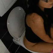 loud sitting in the toilet angiefartland angie joy