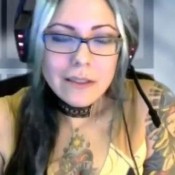 gamer sexy girl loud burps