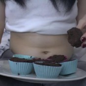 sharada belly sounds with farts and burps while eating