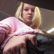 cant hold in public cute college gal going naughty