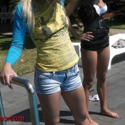 nikki and rachel - shitting in madeira