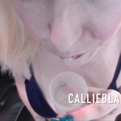 callieblackx spit fetish
