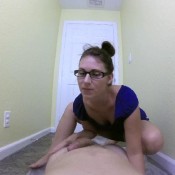 jizz on my pretty face hotscatwife