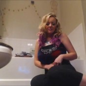 Lilly Sage Farts And More Lilly Hides In Bathroom During A Party Loud Farts H...