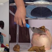 4 shit`s bombs are falling into mouth hd milanasmelly