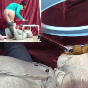 do a foot massage and eat our shit! hd milanasmelly