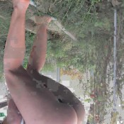 enema: outdoor explosion 1,2 litres in my gut hd veganlinda