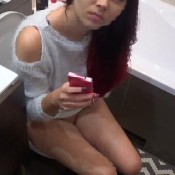 huge farts and dirty toilet hd hotdirtyivone