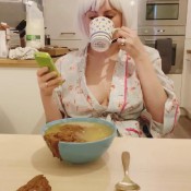 a poopy pee breakfast! laceyloumartin1