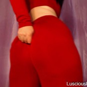 luscious lopez red pants destroyed hd