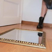 beautiful goth shits in mirror ! hd badkithy