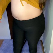 belching while bloated in yoga pants hd faunalovesyou