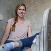 ashley alban - stinky feet in your face