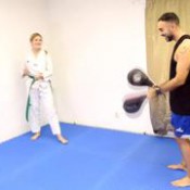 czech soles - teen karate student dominates her teacher with big feet