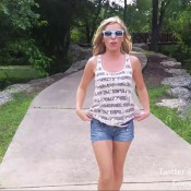 peeing at a public park hd daphne summers