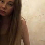 tipsy in public toilet hotdirtyivone