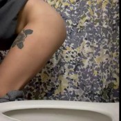 yummy breakfast left for the pig in the toilet when he gets home hd nastynataliarose