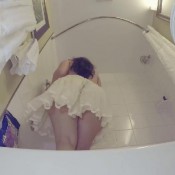 loverachelle2 -wriggling worms on the ground eat filth-