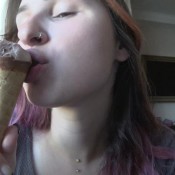 marysweeeet eating ice cream