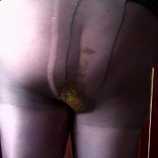 sheer nylons smearing the fart babes