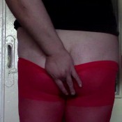 red nylons loading the fart babes