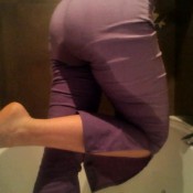 blonde purple bridge shitblondevioletsbridgepoop