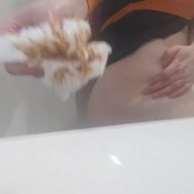 Poop Wipe After Soft Poo HD Poogirlsofia Diapergirlsofia
