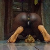 larry`s monster poop again hd prettyebonies