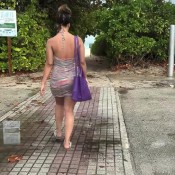 Worshipzen Peeing Outside In Miami Goddess Zen