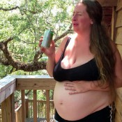pregnant, burping and chugging hd your_girl_sam