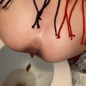 Daddysaysgo Poopie While Wearing Red And Black Plaid Krystal Haze