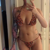 Fizzy Bikini Burps In Mirror Racymacy