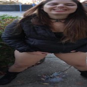 Xlilyflowersx Public Pissing Pissing And Flashing Outside The Mall