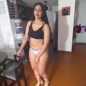 Colombianbigass Strip Game Let Em Find Out I Use Diaper