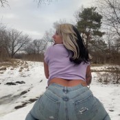 Goddessnixie123 Pee Outside Goddess Nixie