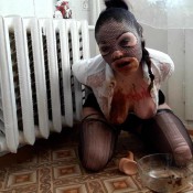 Scat Tied Up Extreme Swallow By Lina HD Sg-video