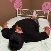 Kazer Rough Feeds Slave With Pink Toy