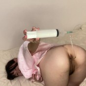 Makogirl Mako, Wearing Japanese Andampquotnagazyubanandampquot And Farting