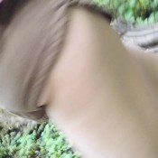 Nerdyfaery - No Make Up Rear View Piss While Hiking Nerdy Faery