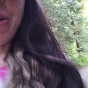 Nerdyfaery - No Make Up Rear View Piss While Hiking Nerdy Faery