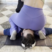 Caught Sniffing Yoga Instructors Farts Sabrina Blue Fetish Nature Films