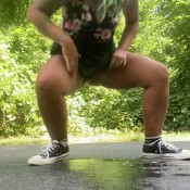 Goddessnixie123 Public Piss Puddle Goddess Nixie