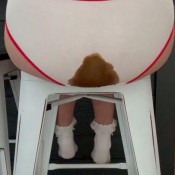 Dadaslittlebaby Diarrhea At The Kitchen Counter