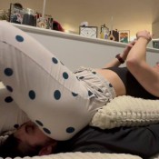 Its Tough Being A Couch For Ninas Fat Gassy Ass - Nina Alder - Classic Fetish Nature Films