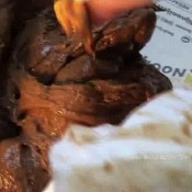 Ana Didovic On The Bed